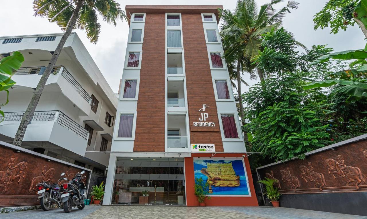 Treebo Jp Residency Otel Thiruvananthapuram Dış mekan fotoğraf